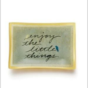 🆕 WISE WORDS Glass Tray c+i TR001